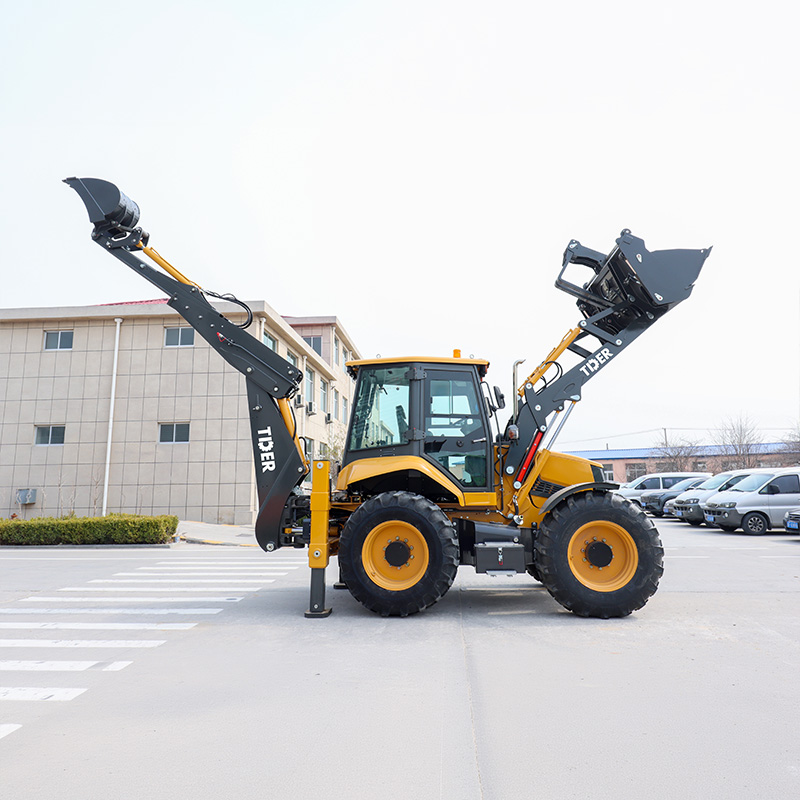 Premium 2.5 Ton Large Backhoe Loader with XCMG Wet Axle
