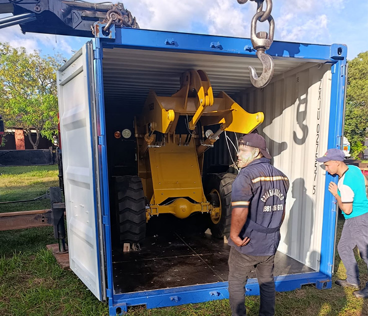 Primeira compra, total confiança: 3 máquinas TDER para o Paraguai