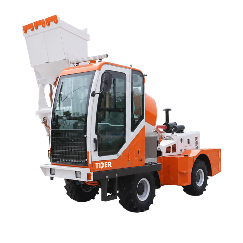 On Site Concrete Mix Truck