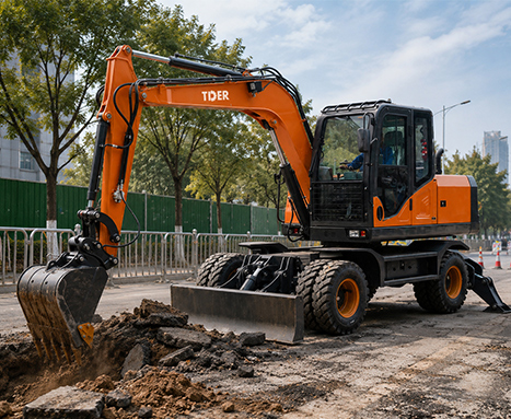 Melhores escavadeiras de rodas para construção urbana