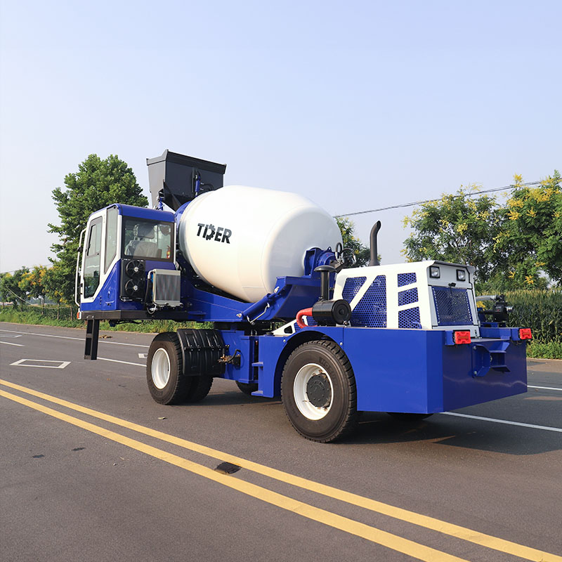 Cement Mixer Truck Construction
