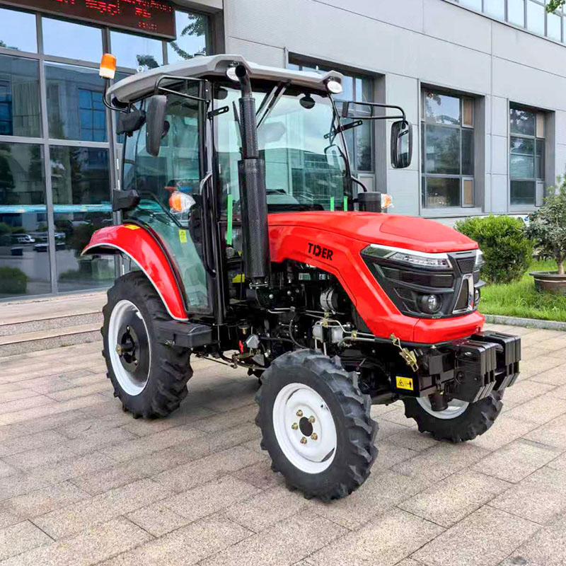 Trator utilitário compacto de 35 HP com cabine para cultivo em pomares