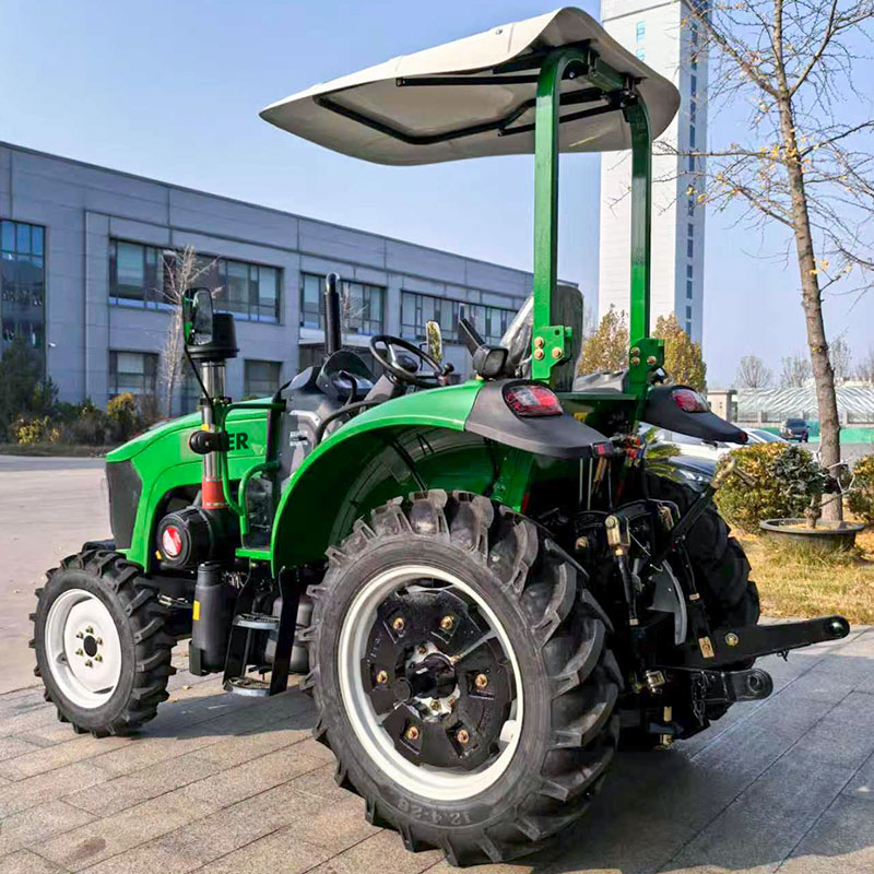 Trator agrícola de 90 HP com transmissão 12F+12R