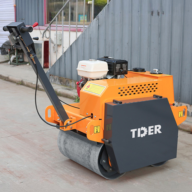 Walk Behind Double Drum Vibratory Roller